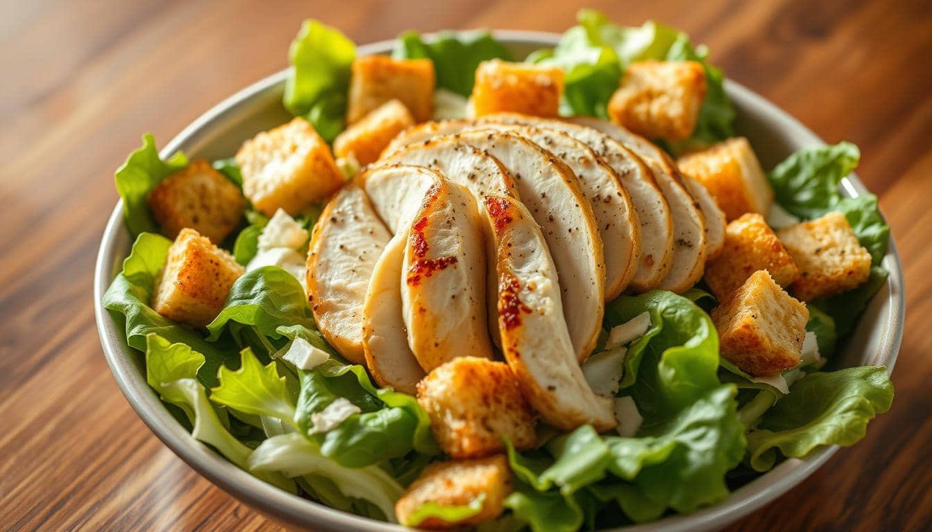 How to make a healthy best homemade classic Chicken Caesar salad best recipe
